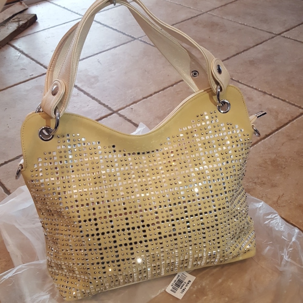 Rhinestone bling purse